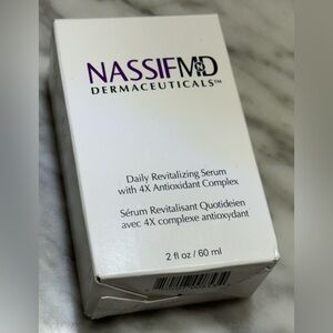 NassifMD Dermaceuticals Daily Revitalize 4X Antioxidants Serum 2oz. New/Sealed